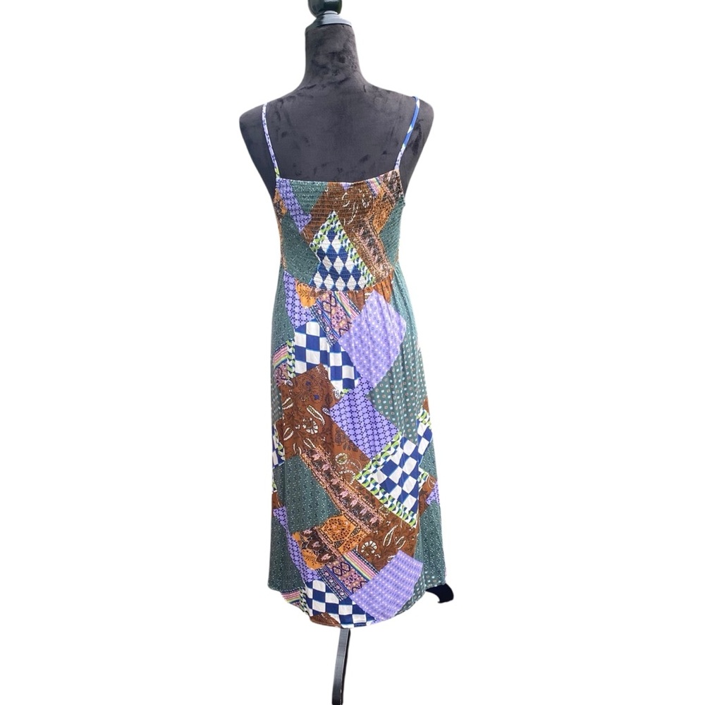 Rewind Ladies Sundress Indie Retro Midi Whimsy Ar… - image 2